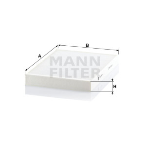 Фильтр салона MANN-FILTER CU 3037